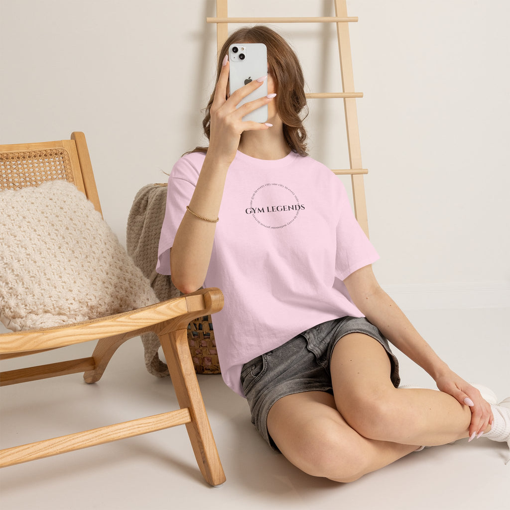 Gym Legends T-Shirt — Minimal Gym Logo Tee