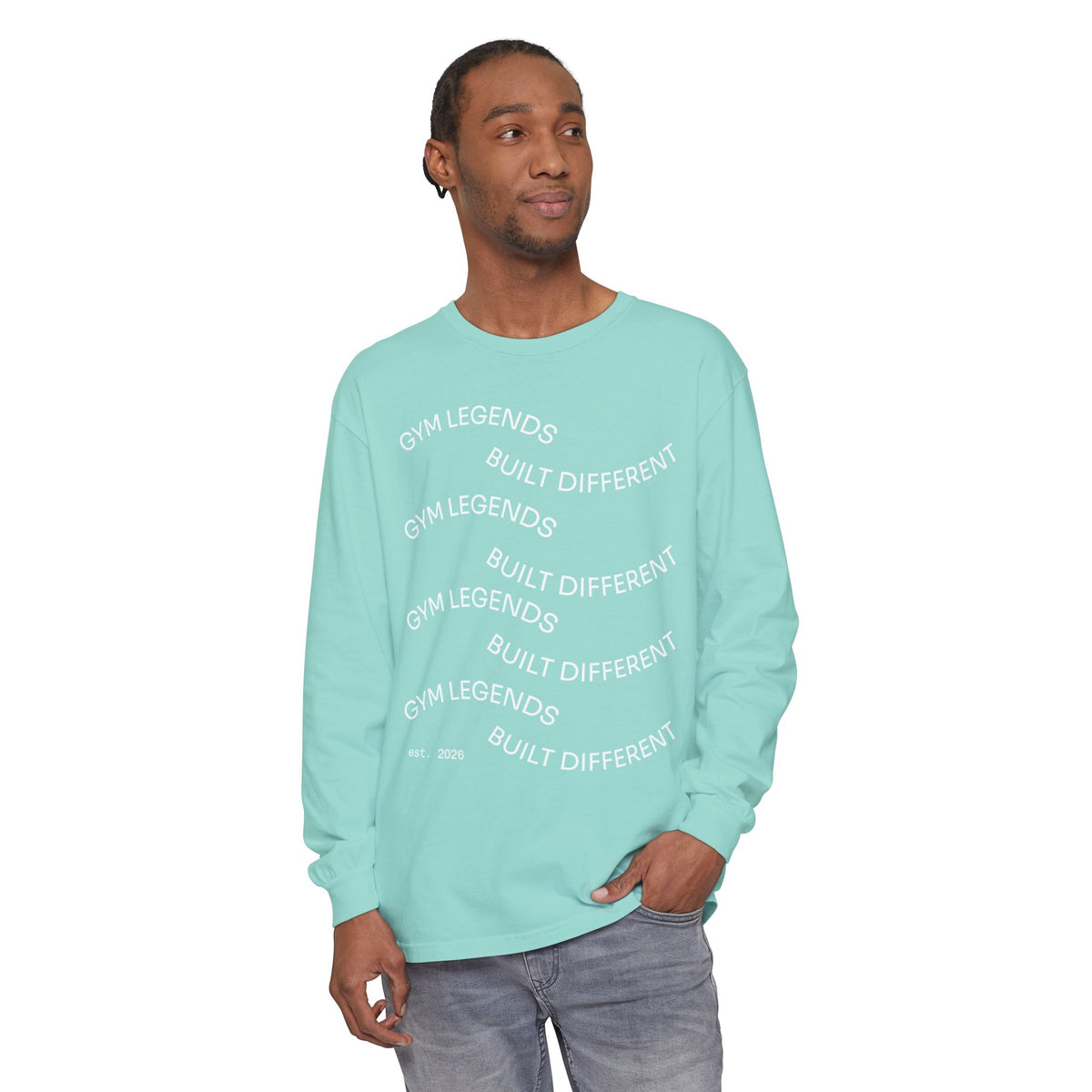 Gym Legends "Built Different" Long Sleeve Tee