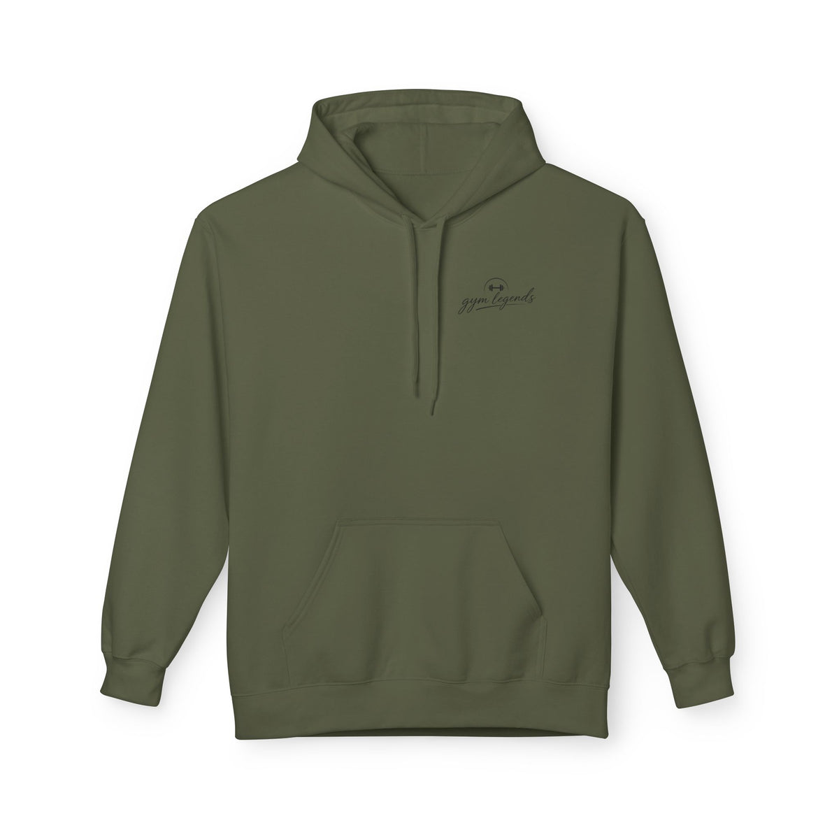 Minimal "grace & gratitude" Script Hoodie — Lightweight White Fleece