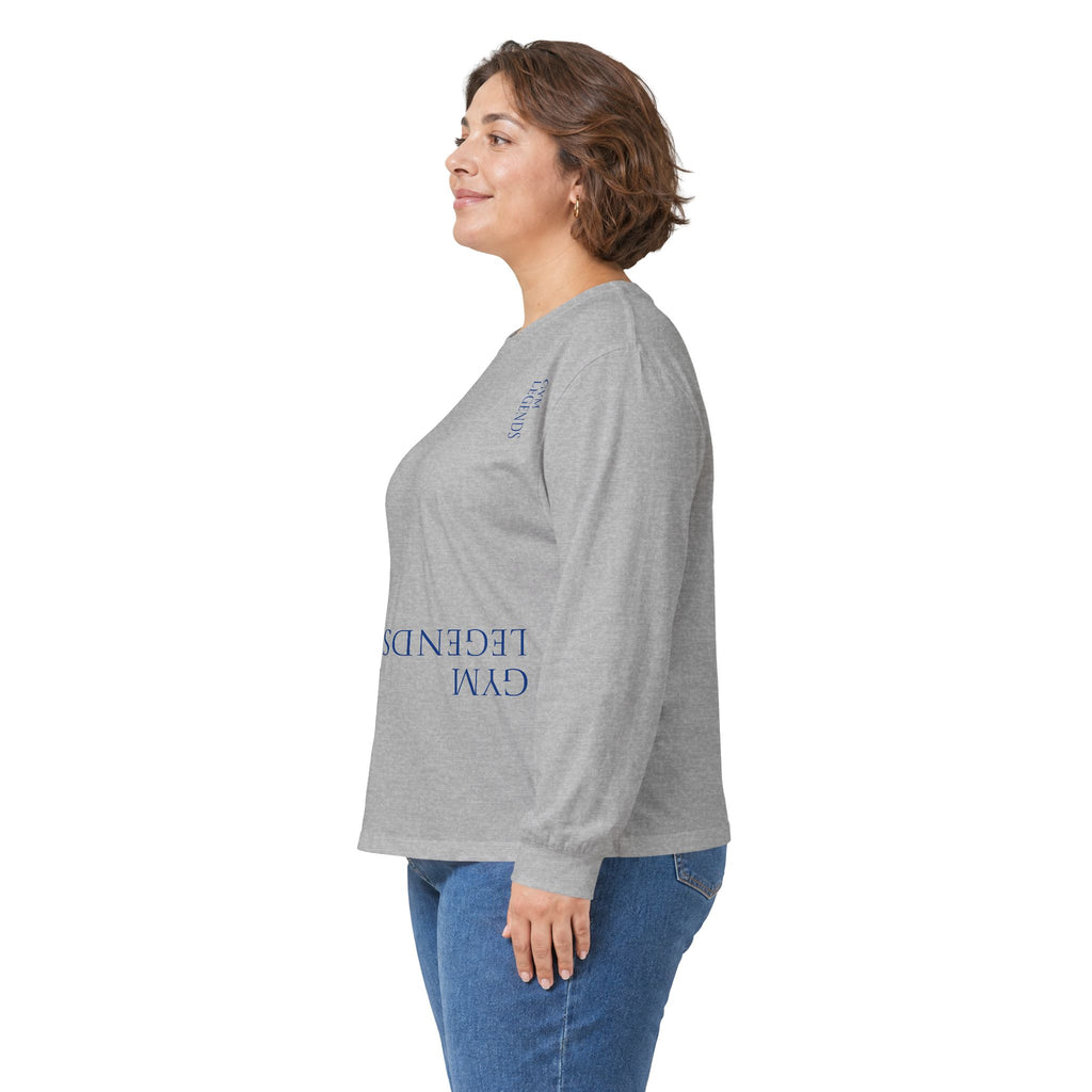 Minimalist 'Civil Legends' White Long Sleeve Tee
