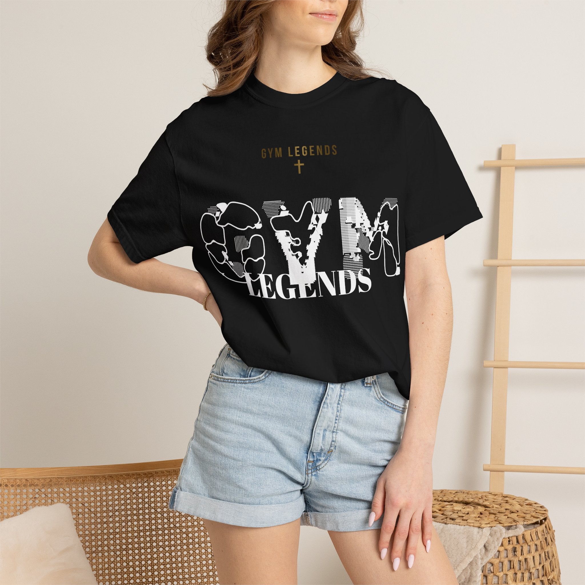 Gym Legends T-Shirt — 'GYM LEGENDS' Graphic Tee