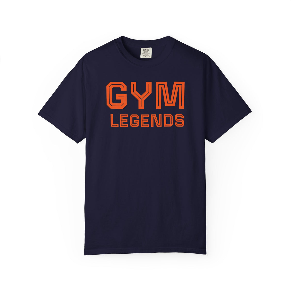Gym Legends T-Shirt — Athletic Vintage Lettering Tee