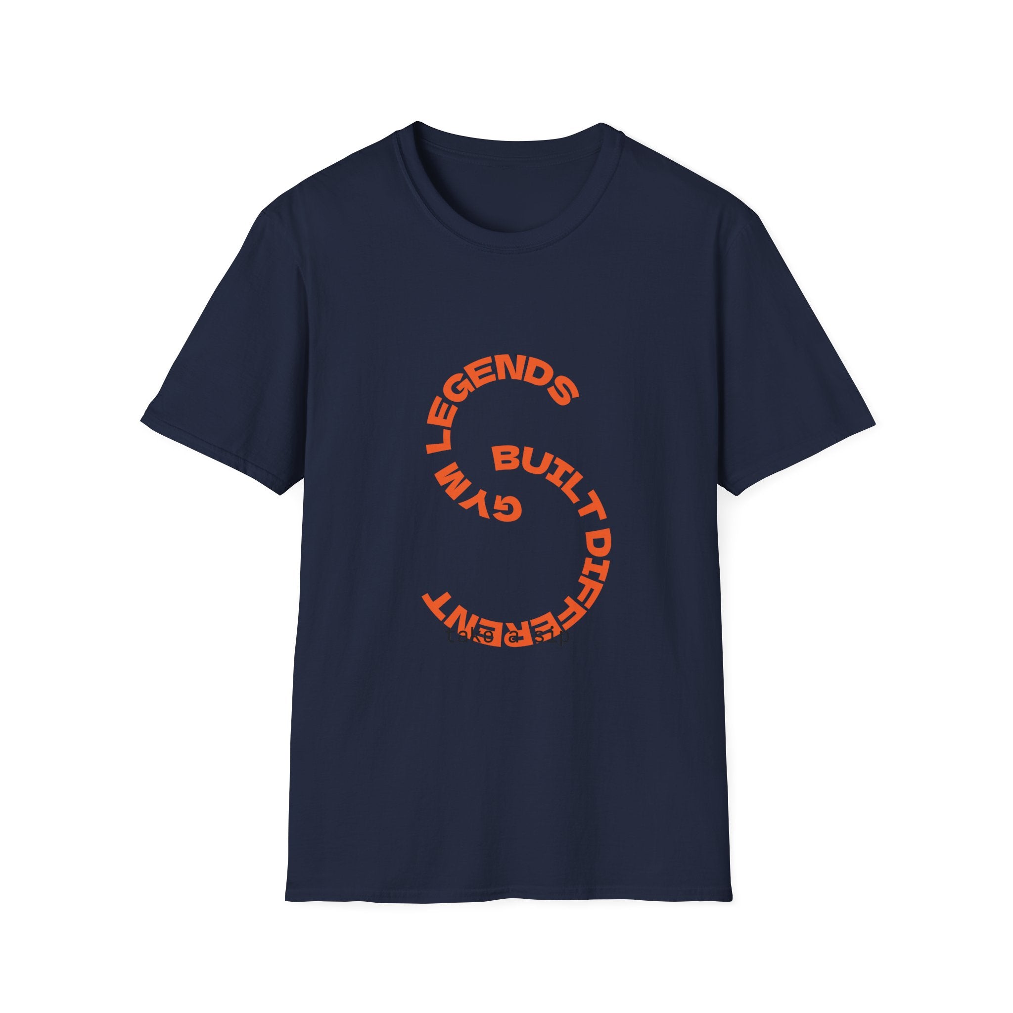 Legends Built Different T-Shirt — Circular Graphic Tee for Athletes & Trendsetters