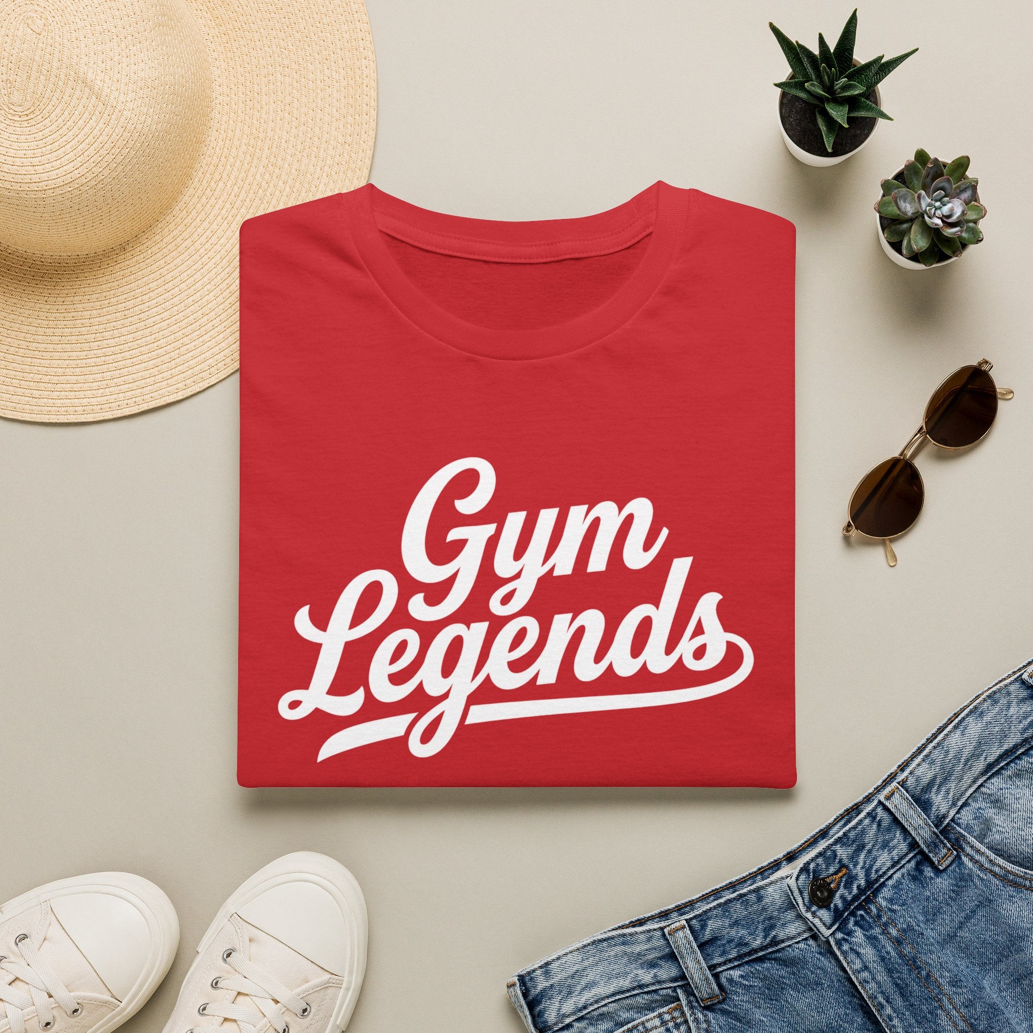Gym Legends T-Shirt — GL Barbell Fitness Tee