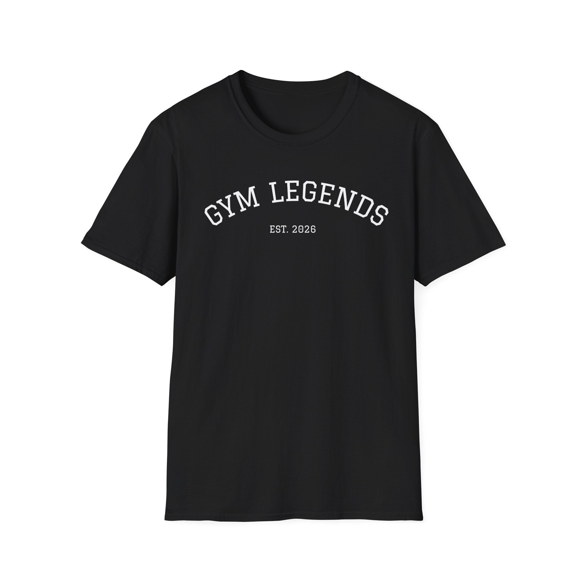 Gym Legends T-Shirt — Established 2026 Athletic Tee
