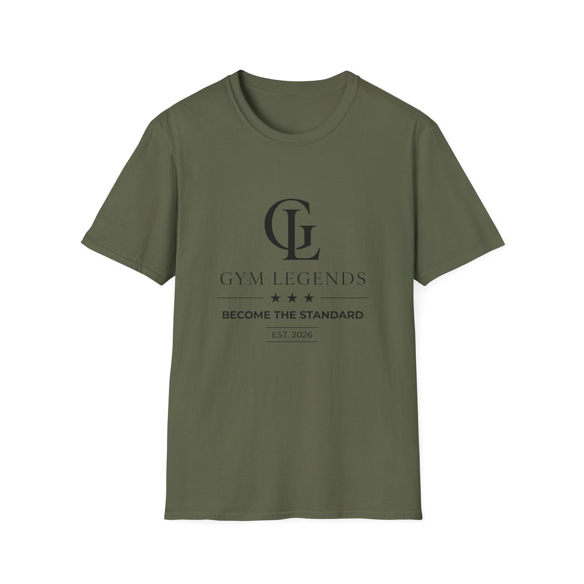 Gym Legends T‑Shirt — ‘Become The Standard’ Fitness Tee