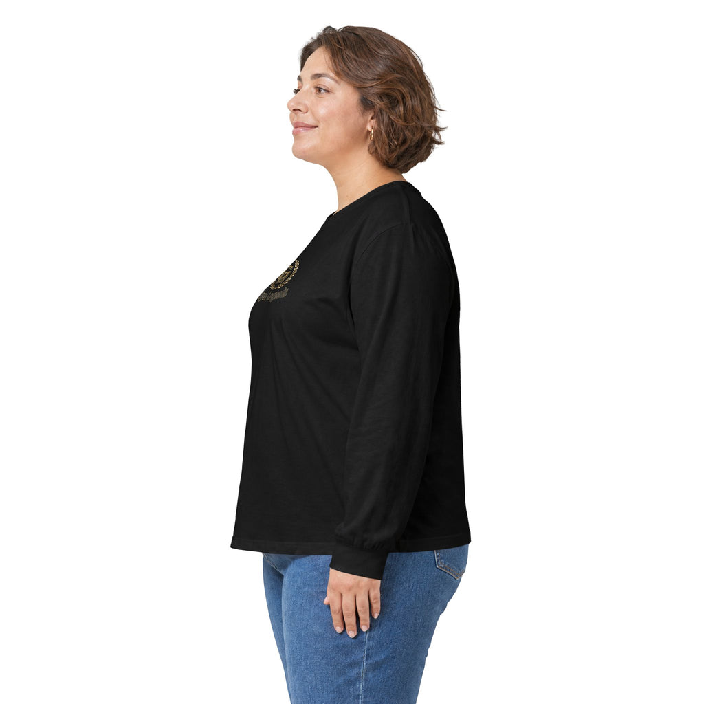 Gym Legends Long Sleeve Tee — Small Classic Logo Athletic Shirt