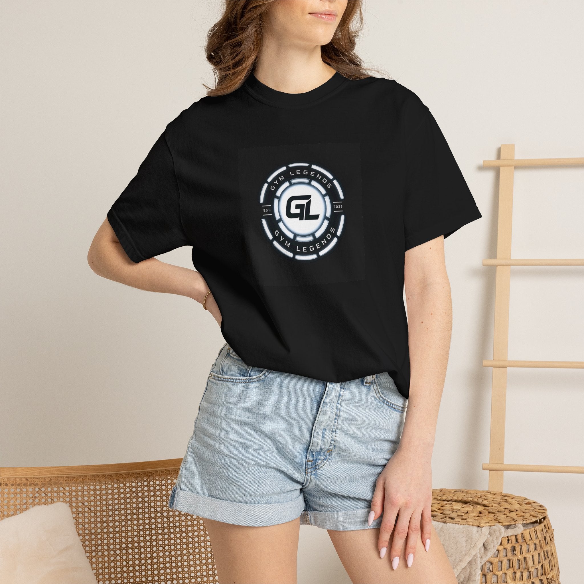 Gym Legends Arc Reactor Tee — Black Edition