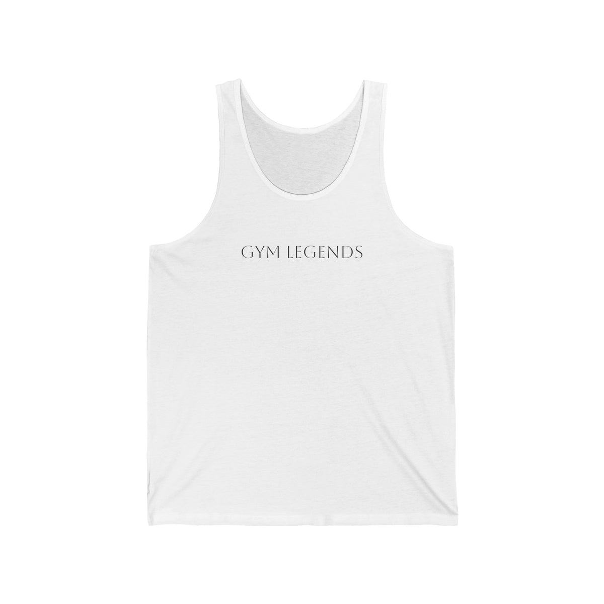 Gym Legends Tank Top — Minimal Fitness Workout Jersey