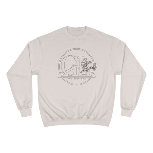 Champion Logo Sweatshirt — Classic Athletic Crewneck with Script Emblem