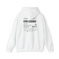 Gym Legends Hoodie — Minimal Fitness Logo Pullover