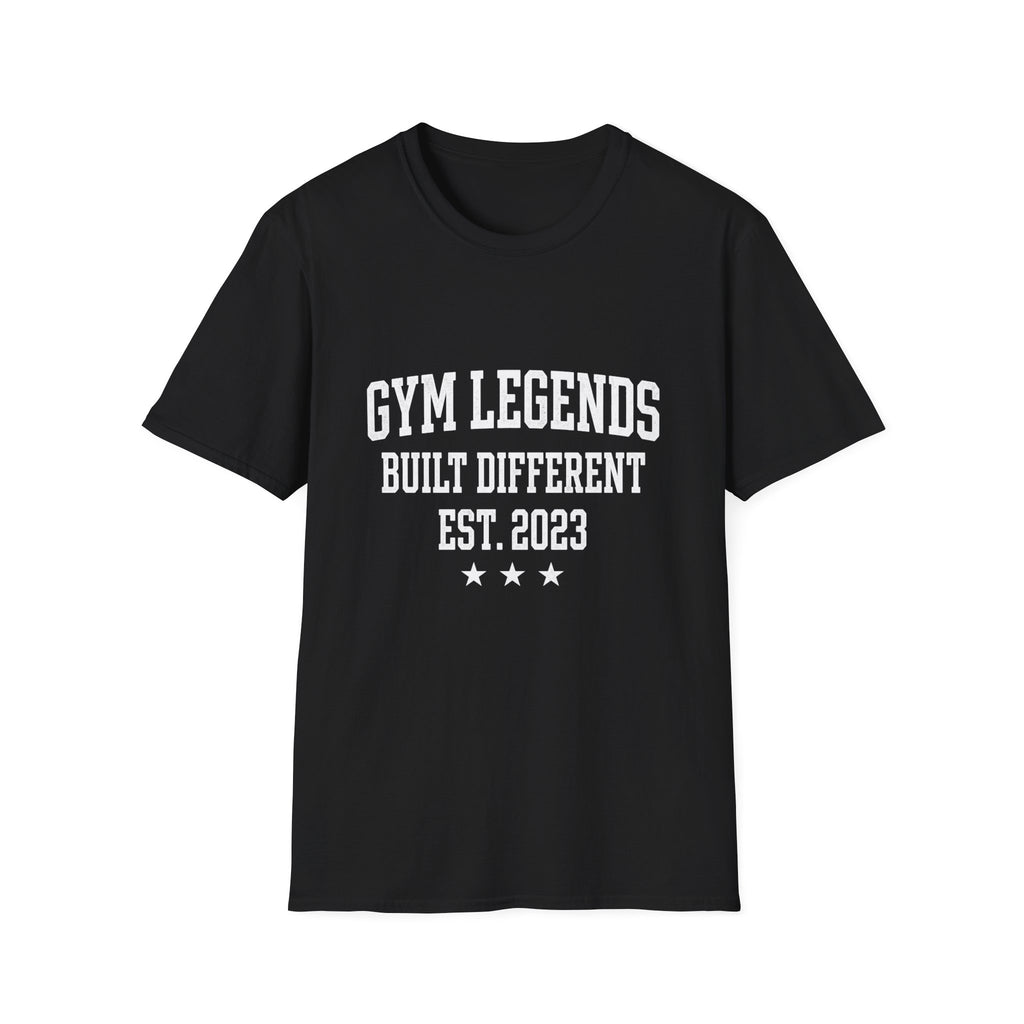 Gym Legends T‑Shirt — "Built Different" Athletic Tee (Est. 2023)