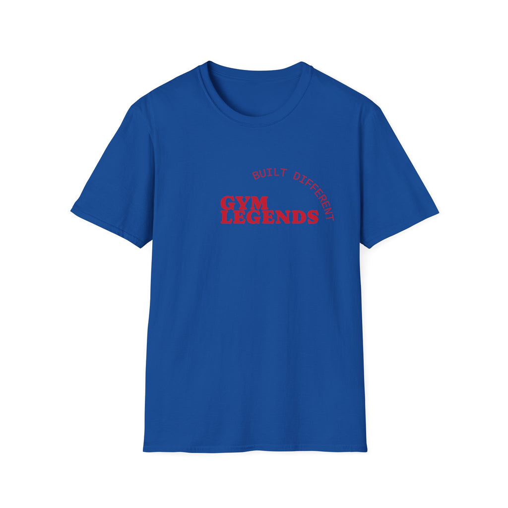 Gym Legends T‑Shirt — Built Different Athletic Workout Tee