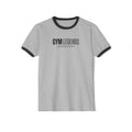 Gym Legends Ringer T-Shirt — 'Gym Legends' Retro Fitness Tee