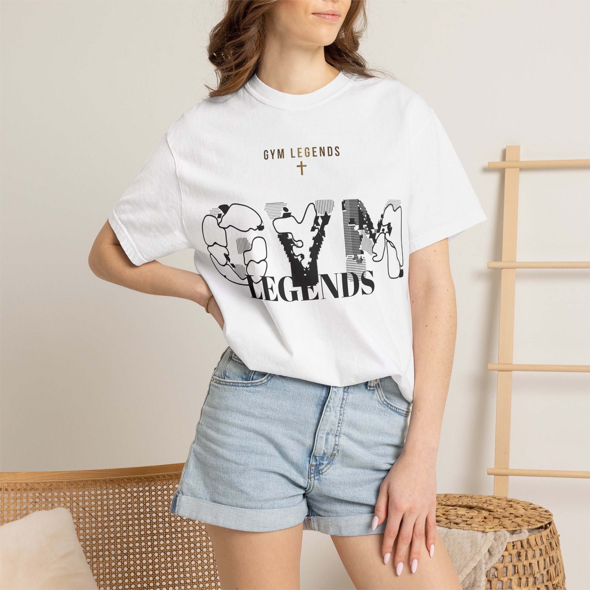 Gym Legends T-Shirt — 'GYM LEGENDS' Graphic Tee