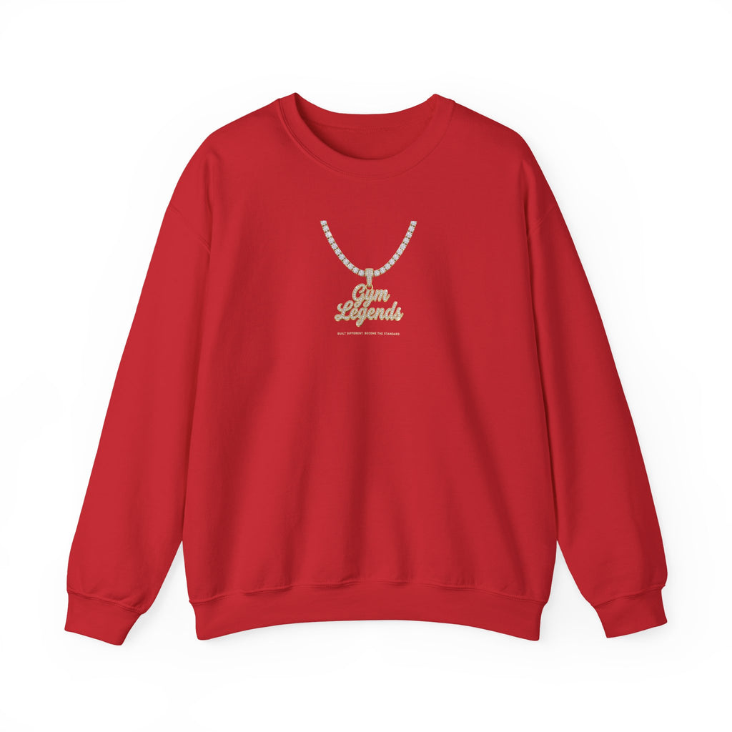 Gold Necklace 'Best Friends' Crewneck Sweatshirt