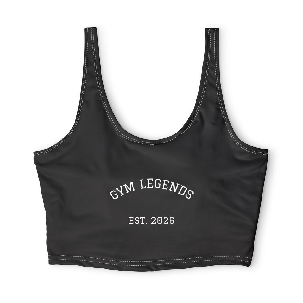 Gym Legends Sports Bra — "Gym Legends Est. 2026" Performance Crop Top