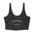 Gym Legends Sports Bra — "Gym Legends Est. 2026" Performance Crop Top
