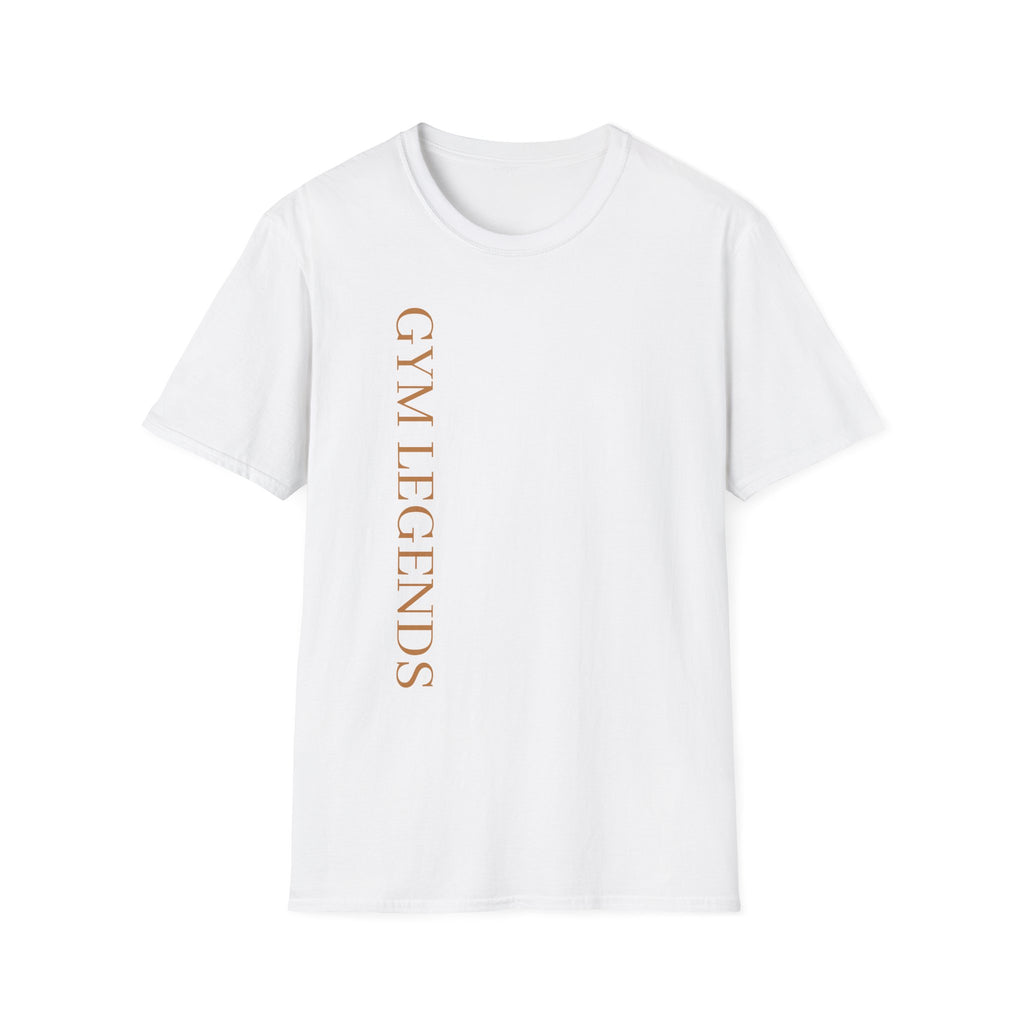 Gym Legends T-Shirt — Vertical Minimalist Fitness Tee