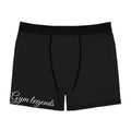 Gym Legends Men's Boxer Briefs — Black Athletic Performance Underwear
