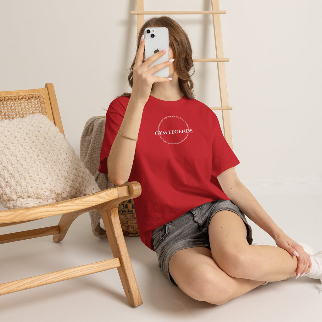 Gym Legends T-Shirt — Minimal Gym Logo Tee