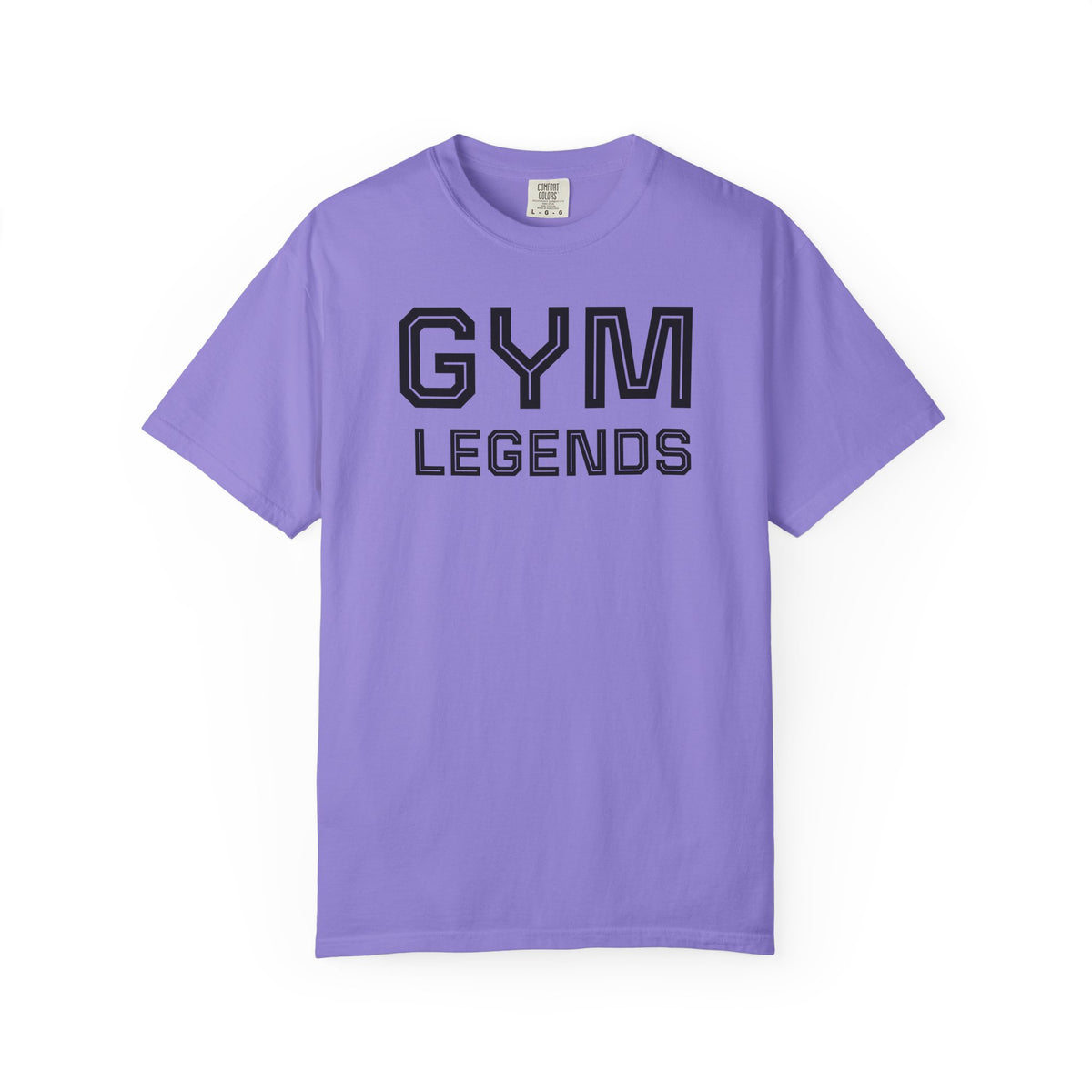 Gym Legends T-Shirt — Athletic Vintage Lettering Tee
