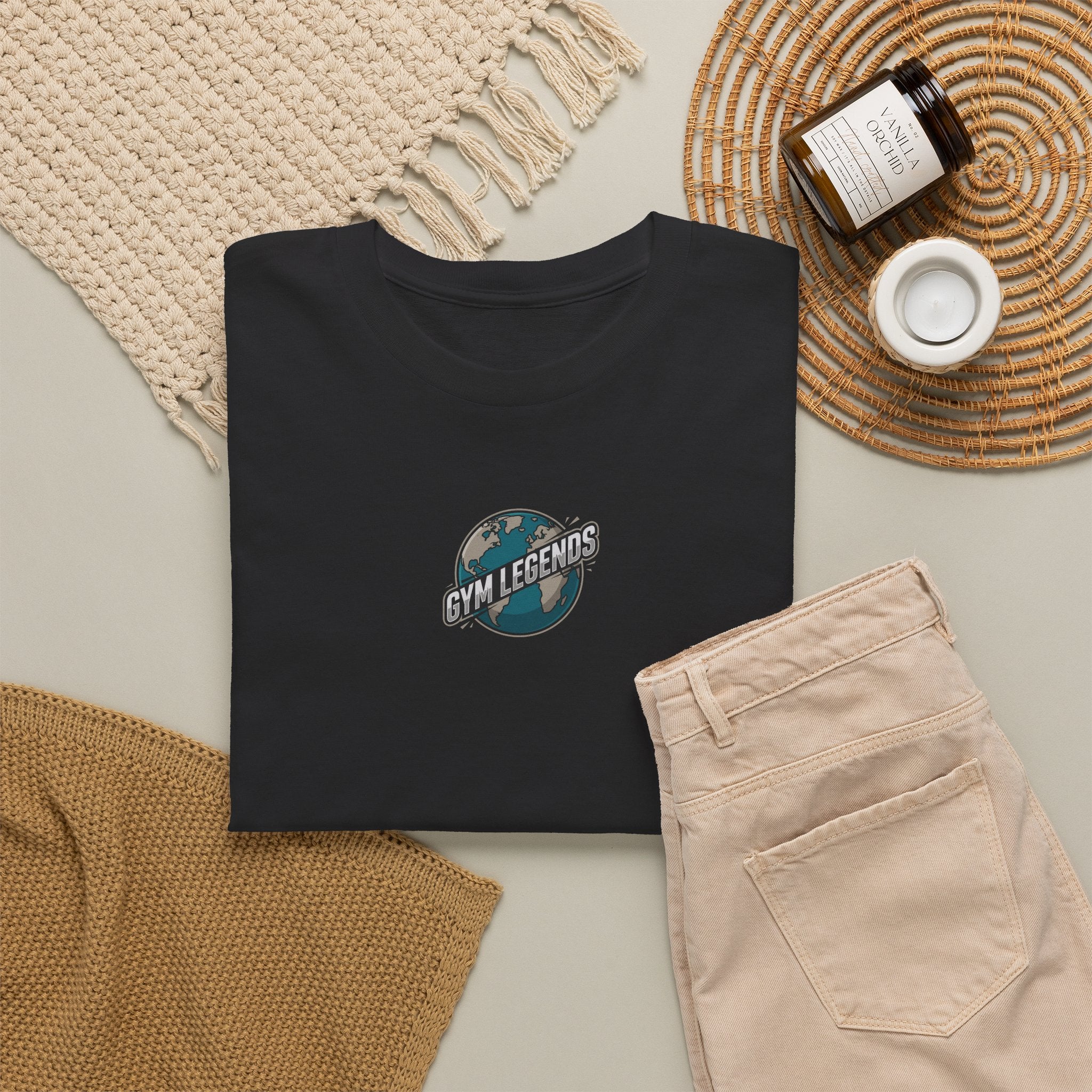 Vintage Surf Logo Tee — Minimal Ocean Graphic T-Shirt