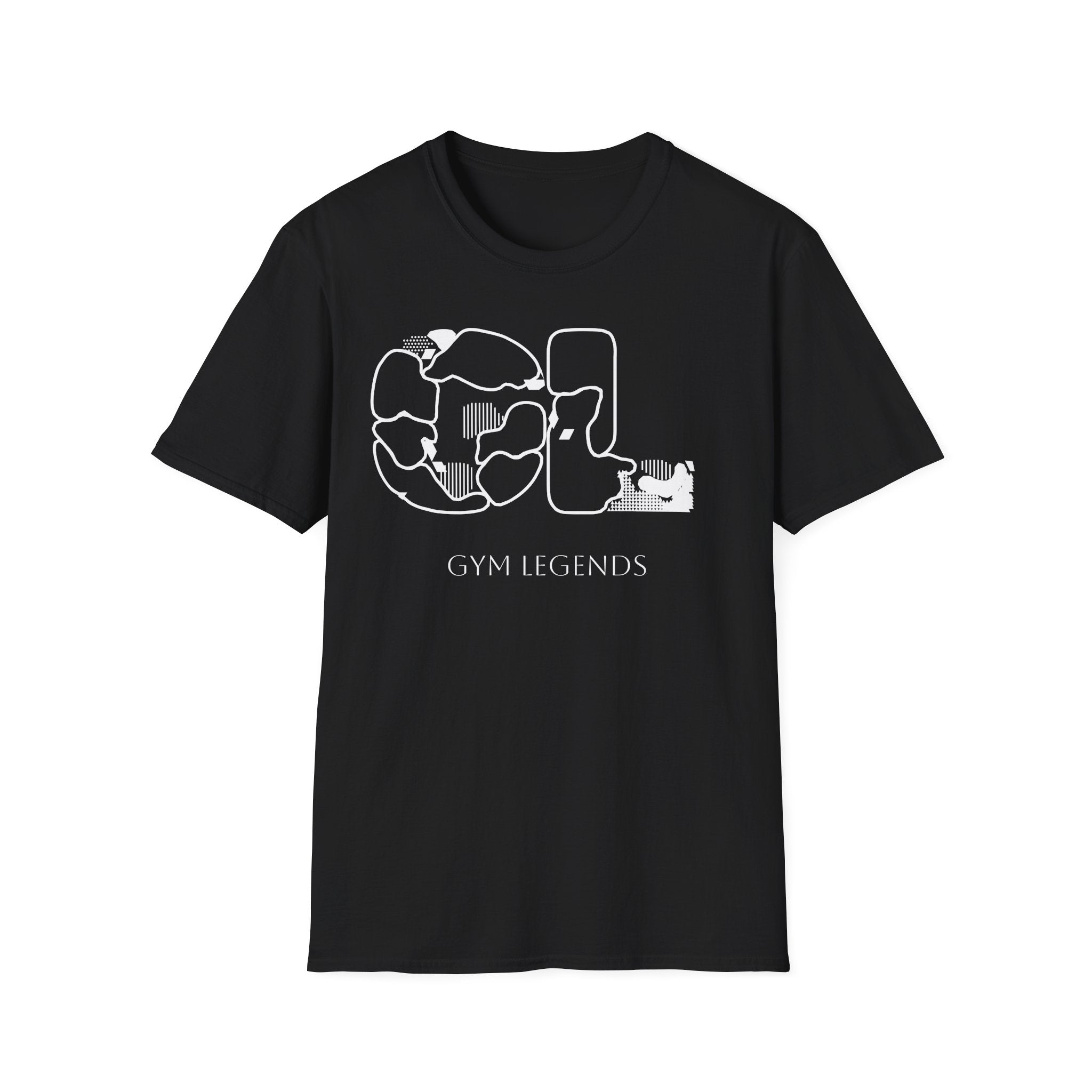 Cat Silhouette Graphic T-Shirt — Playful Kitty Outline Tee
