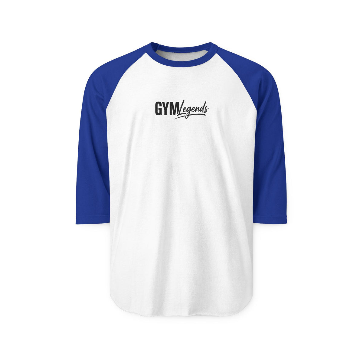 Gym Legends Raglan Shirt — 3/4 Sleeve Athletic Tee