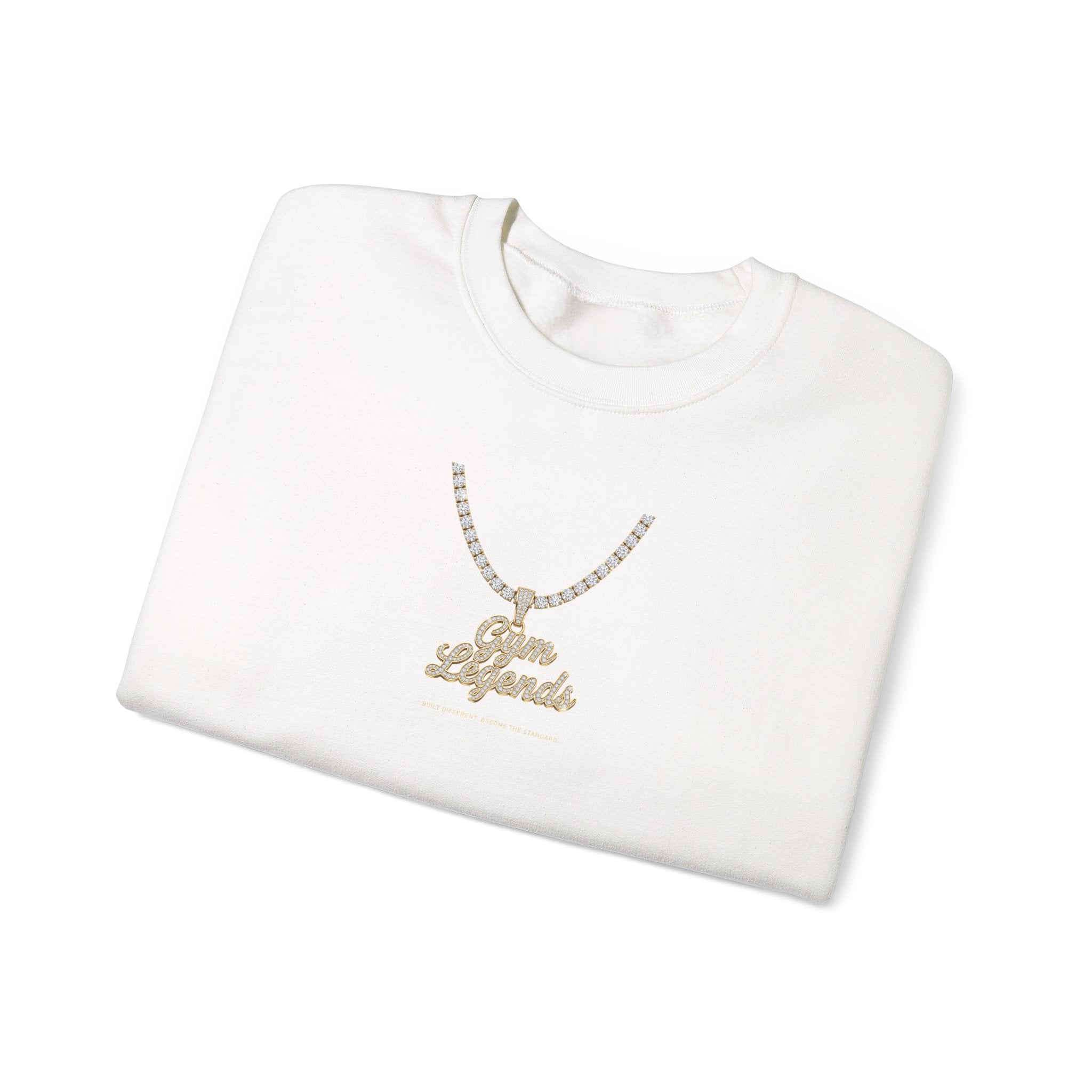 Gold Necklace 'Best Friends' Crewneck Sweatshirt