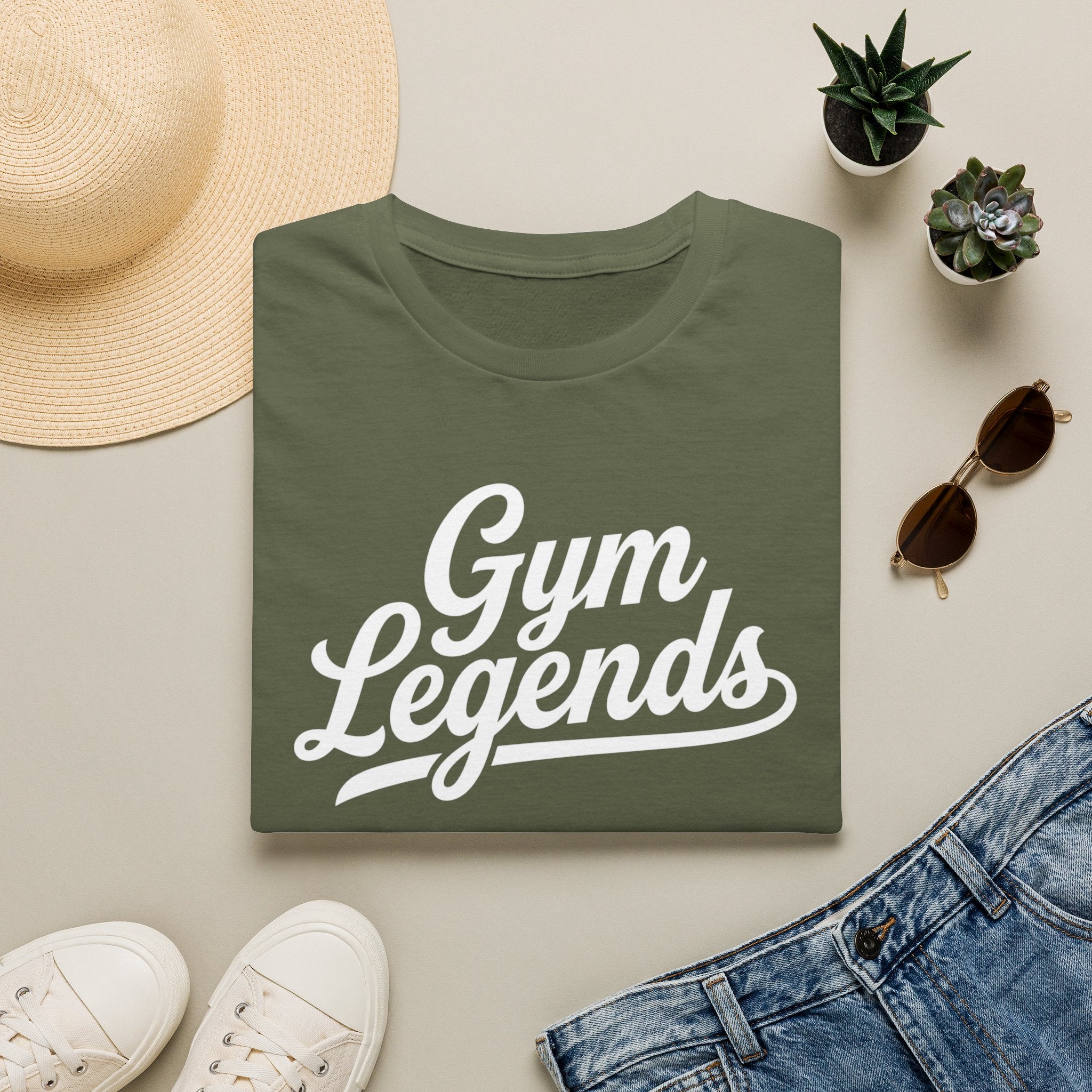 Gym Legends T-Shirt — GL Barbell Fitness Tee