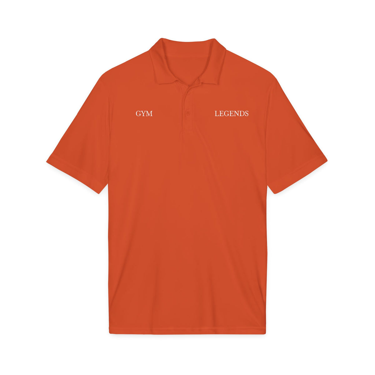 Gym Legends Polo Shirt — Embroidered Performance Golf Polo