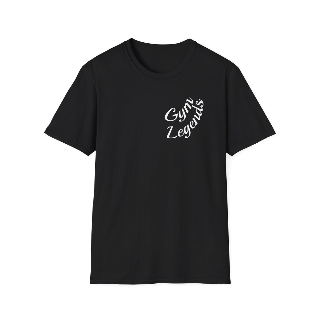 Gym Legends T-Shirt — Minimal Script Fitness Tee