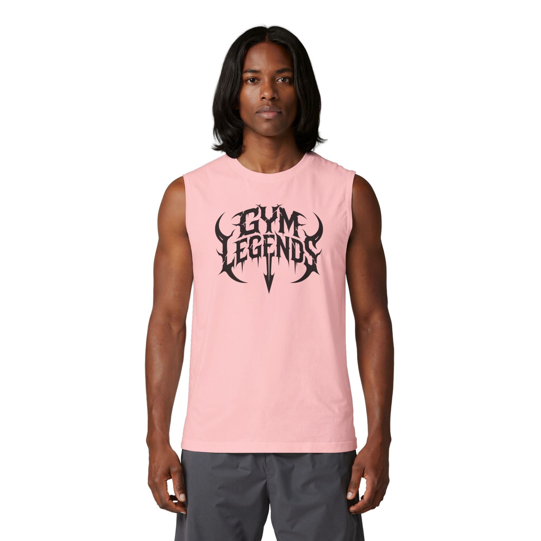 Gym Legend Muscle Tank — Bold Fitness Workout Tank Top