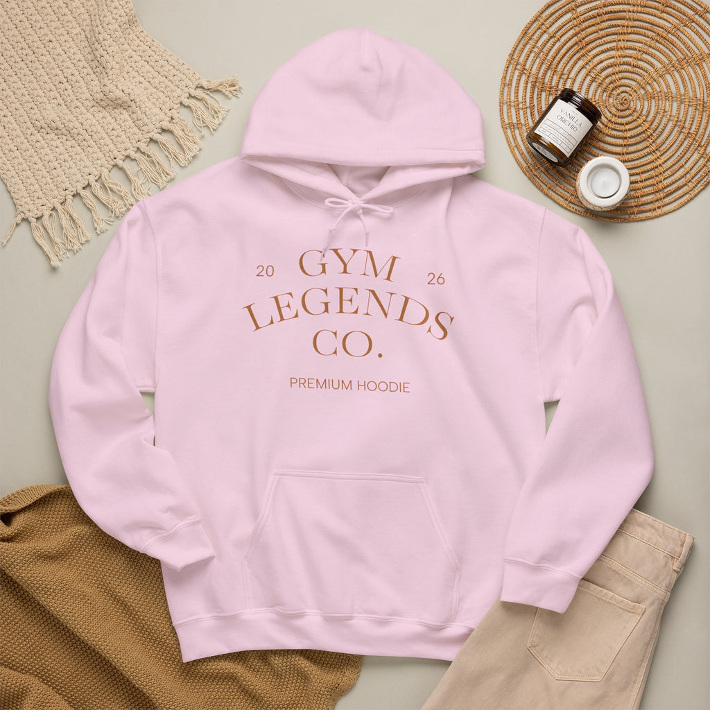 Gym Legends Co. Hoodie — Premium Athletic Hooded Sweatshirt