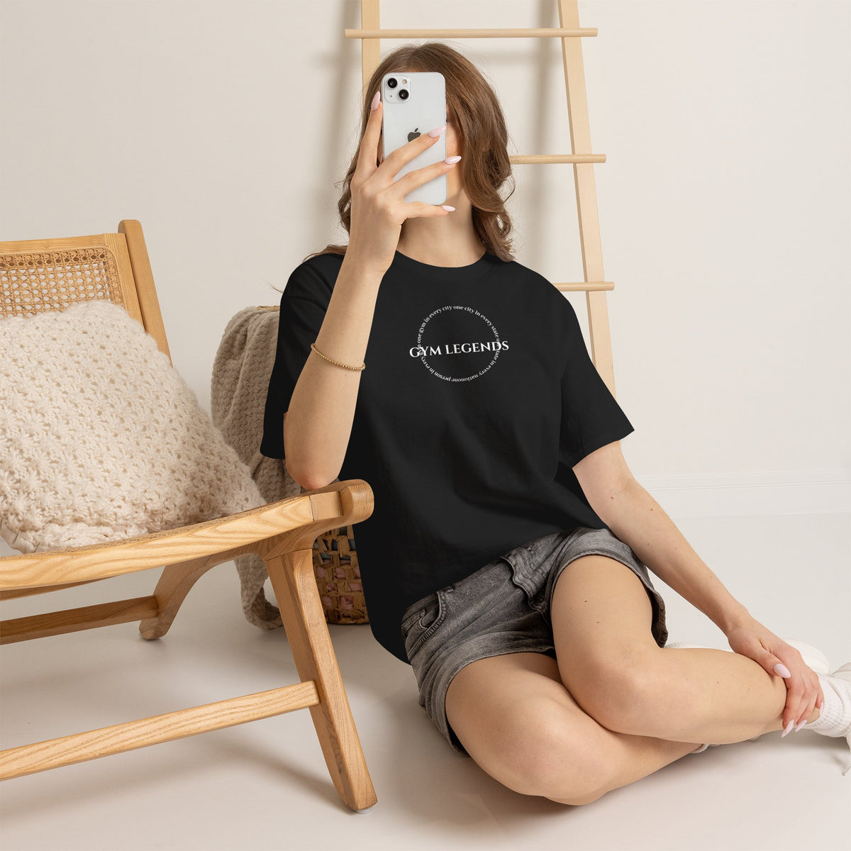 Gym Legends T-Shirt — Minimal Gym Logo Tee