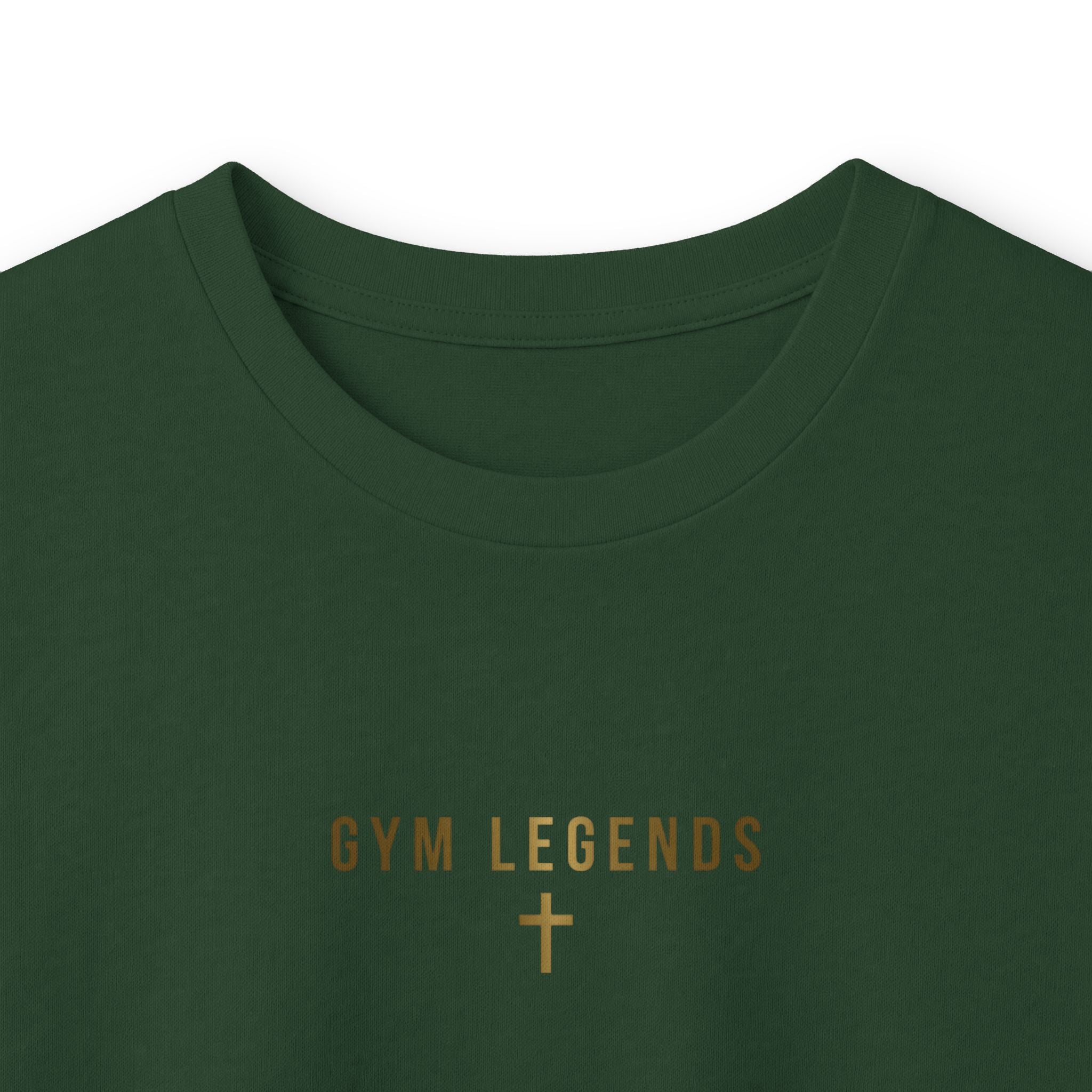 Gym Legend Long Sleeve Tee — Minimal Cross Fitness Shirt