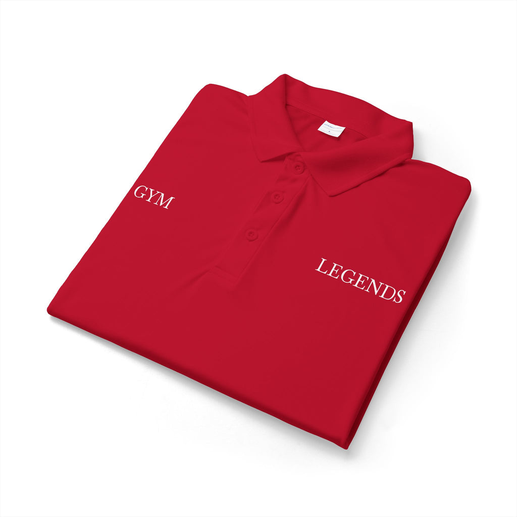 Gym Legends Polo Shirt — Embroidered Performance Golf Polo