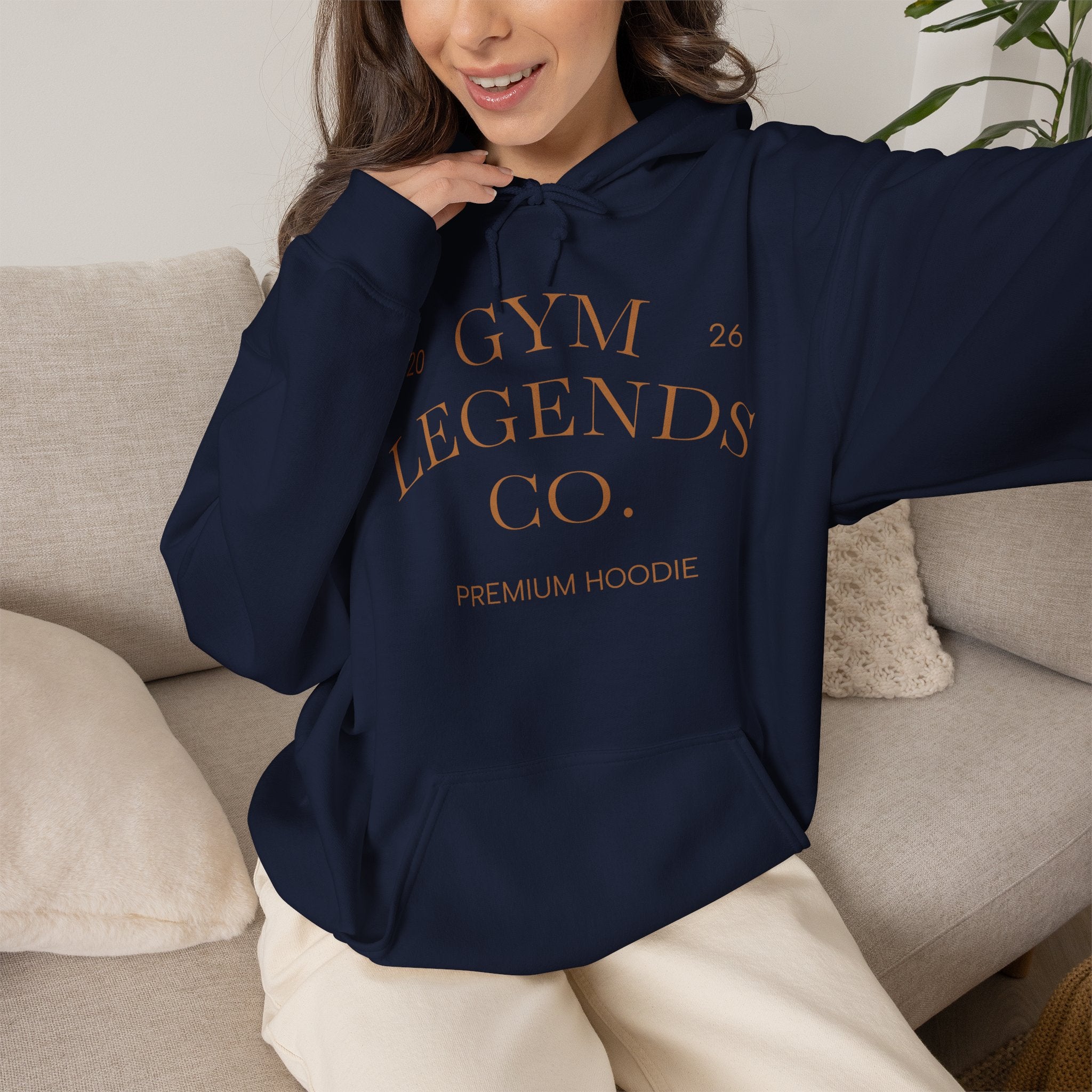 Gym Legends Co. Hoodie — Premium Athletic Hooded Sweatshirt