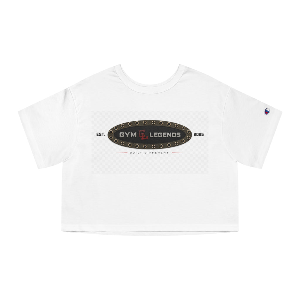 Gym Legends Cropped T-Shirt — Vintage Athletic Women's Crop Top