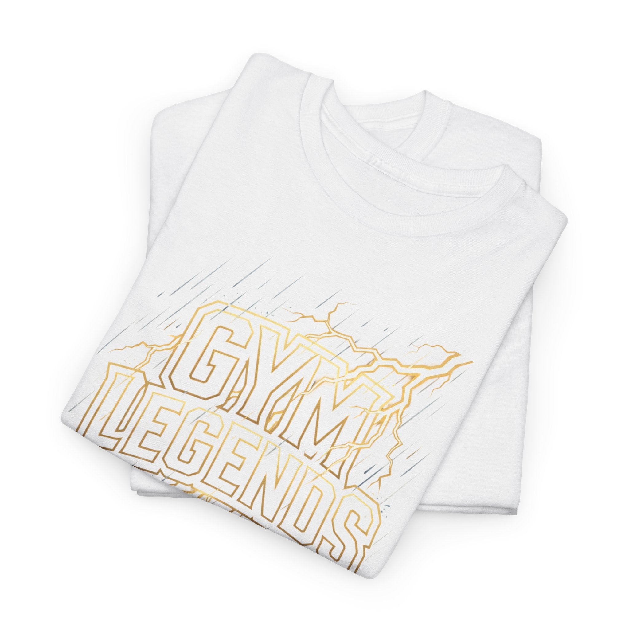 Gym Legends T‑Shirt — Retro Flame Athletic Tee