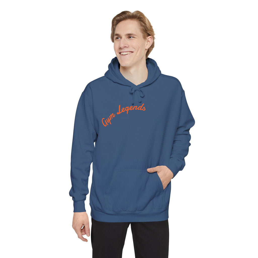 Gym Legends Hoodie — Script Logo Athletic Pullover
