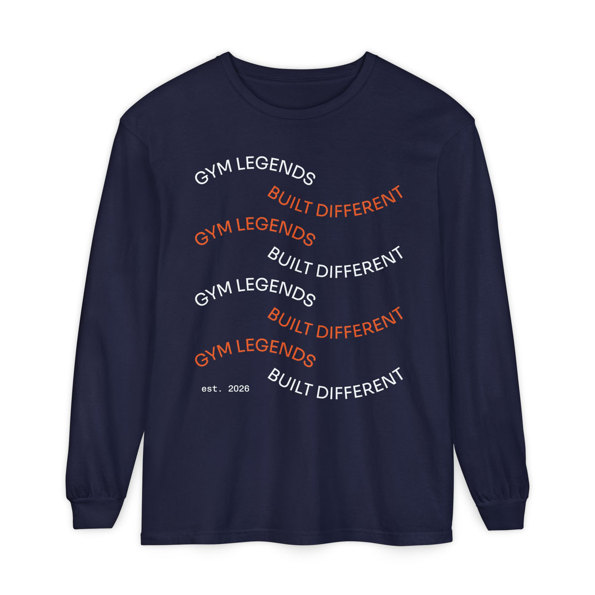 Gym Legends "Built Different" Long Sleeve Tee
