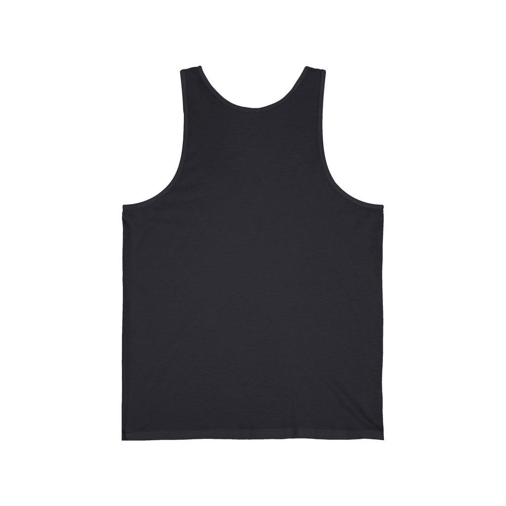 Minimalist 'Good Vibes' White Jersey Tank Top — Lightweight Summer Casual