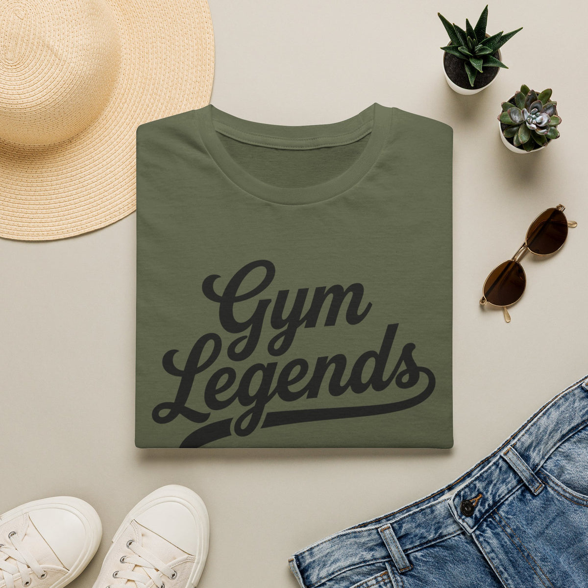 Gym Legends T-Shirt — GL Barbell Fitness Tee