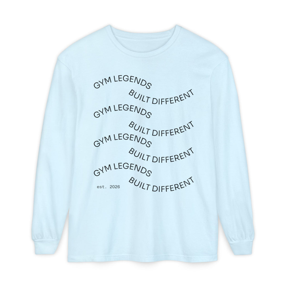 Gym Legends "Built Different" Long Sleeve Tee