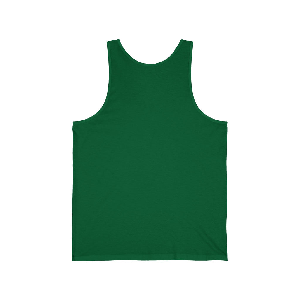 Gym legends Gold Script "Stay Golden" Tank Top — Minimalist Women’s Summer Jersey Tank