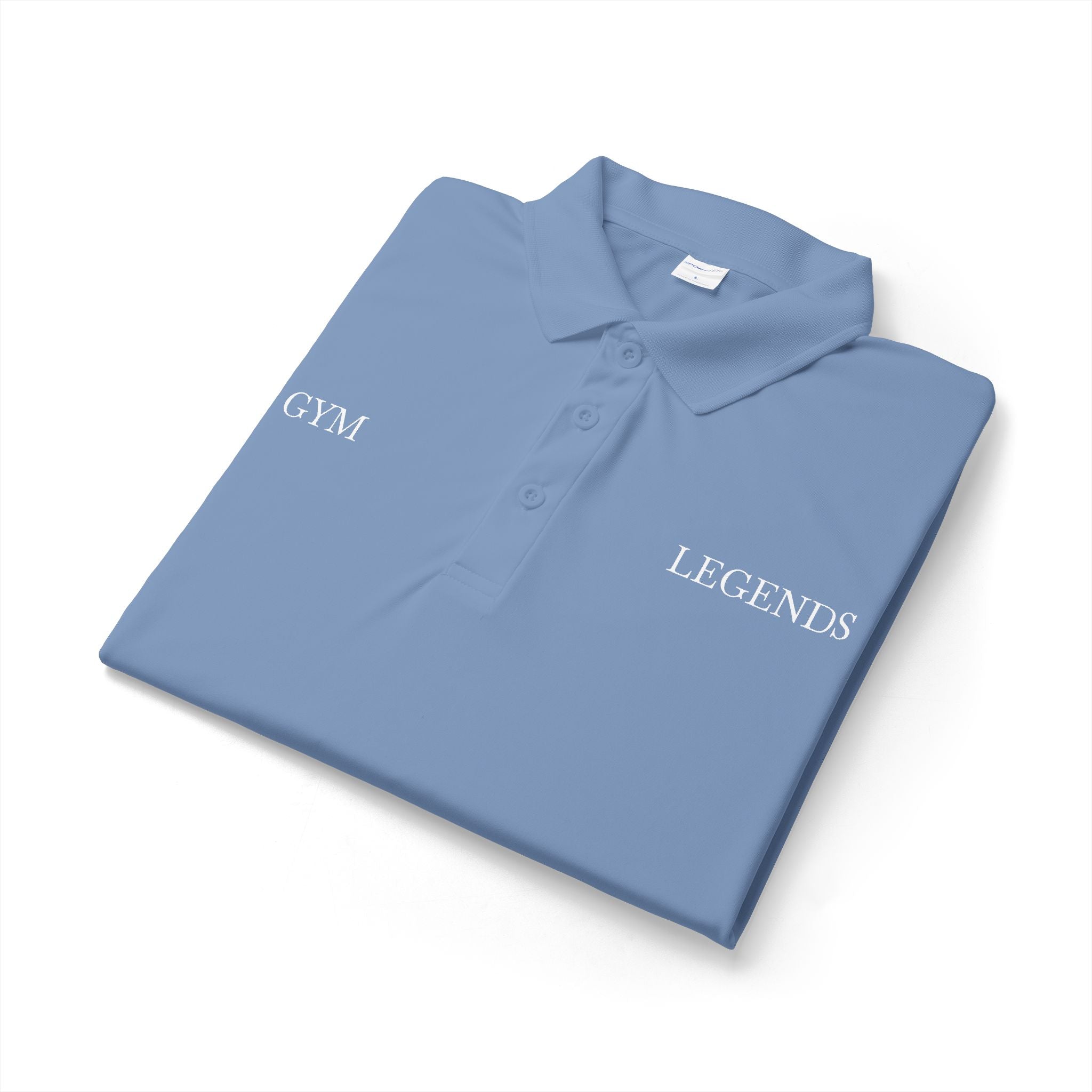 Gym Legends Polo Shirt — Embroidered Performance Golf Polo