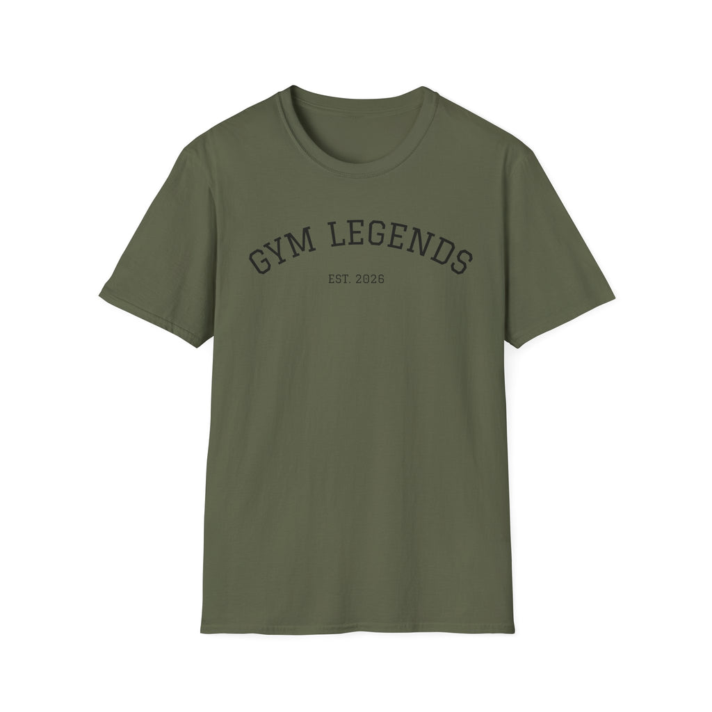 Gym Legends T-Shirt — Established 2026 Athletic Tee