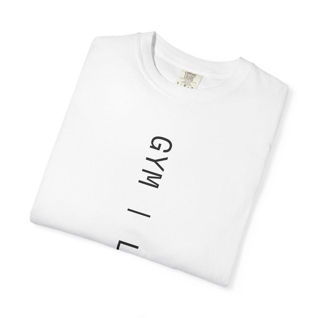 Gym Legends T-Shirt — Vertical Minimal Fitness Tee